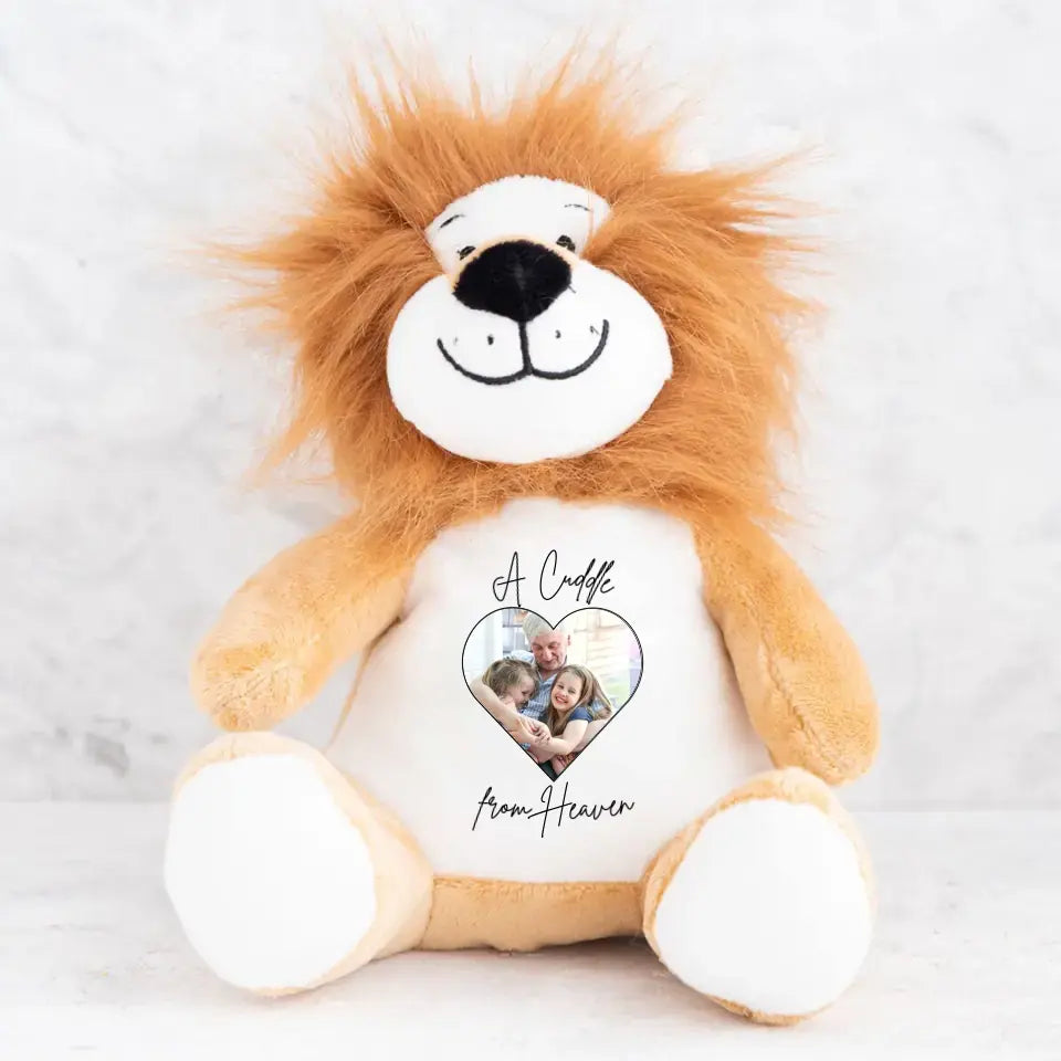 Personalised Cuddle Bear | Always in our heart