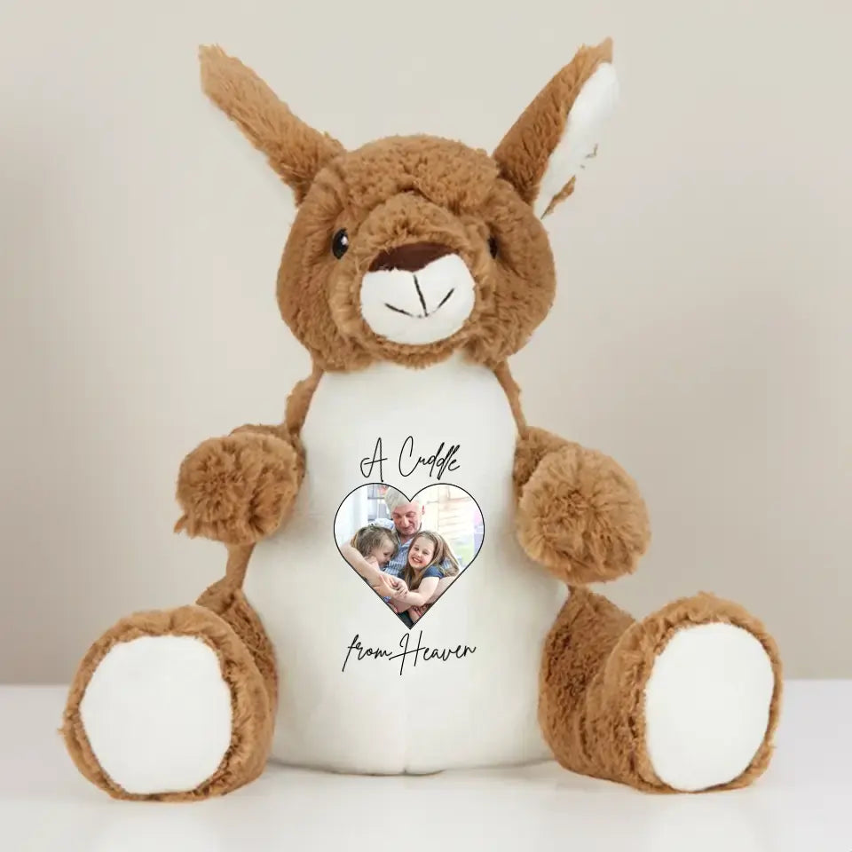 Personalised Cuddle Bear | Always in our heart