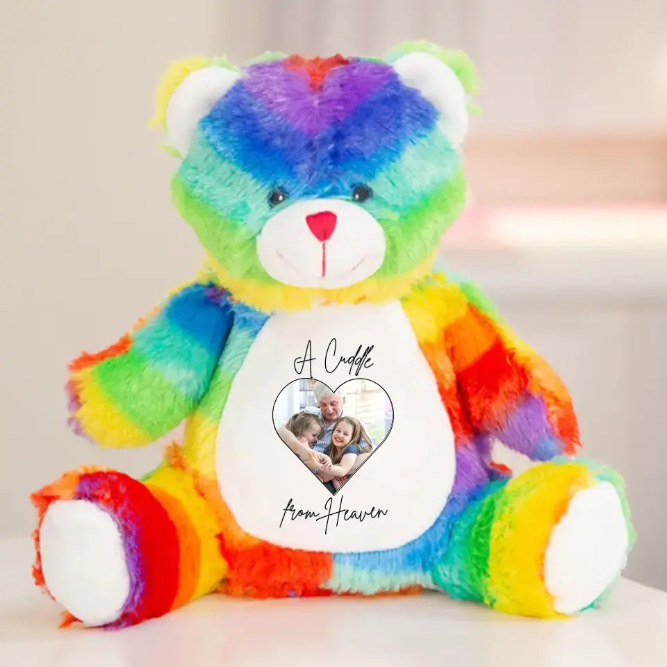 Personalised Cuddle Bear | Always in our heart