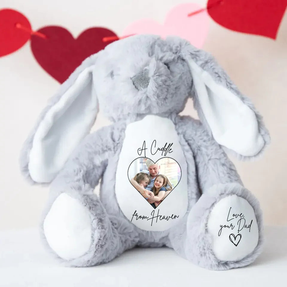 Personalised Cuddle Bear | Always in our heart